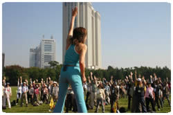 朝日新聞アスパラクラブ　ウォーキング大会