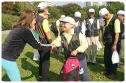 朝日新聞アスパラクラブ　ウォーキング大会