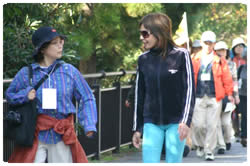 朝日新聞アスパラクラブ　ウォーキング大会