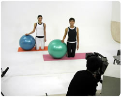 中尾和子　ＤＶＤ撮影風景