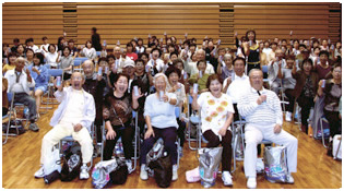 中尾和子　スポーツ報知健康教室　in蔵王